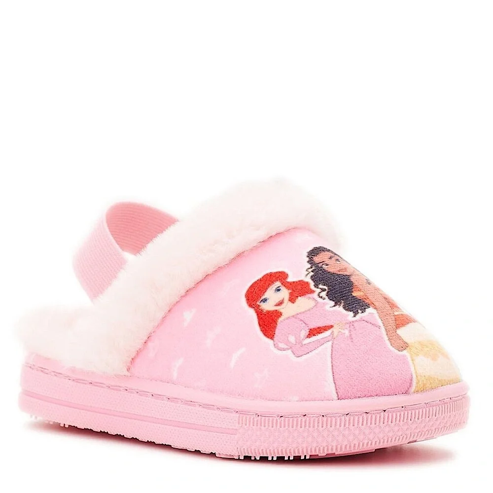 Disney Princess Casual Scuff Slippers TODDLER GIRLS SIZE 7-8 NEW